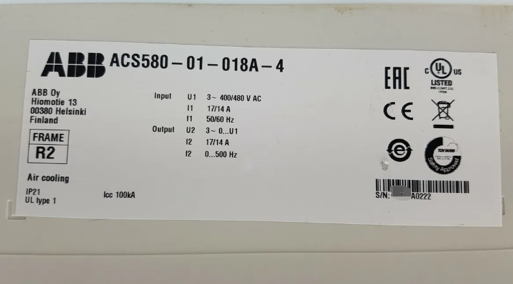 ACS580-01-018A-4